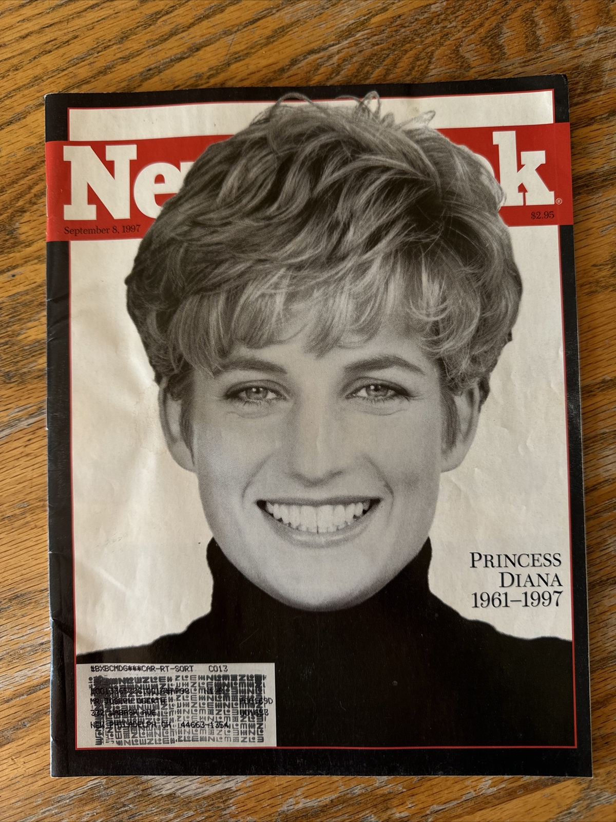 Newsweek Magazine Princess Diana September 8, 1997
