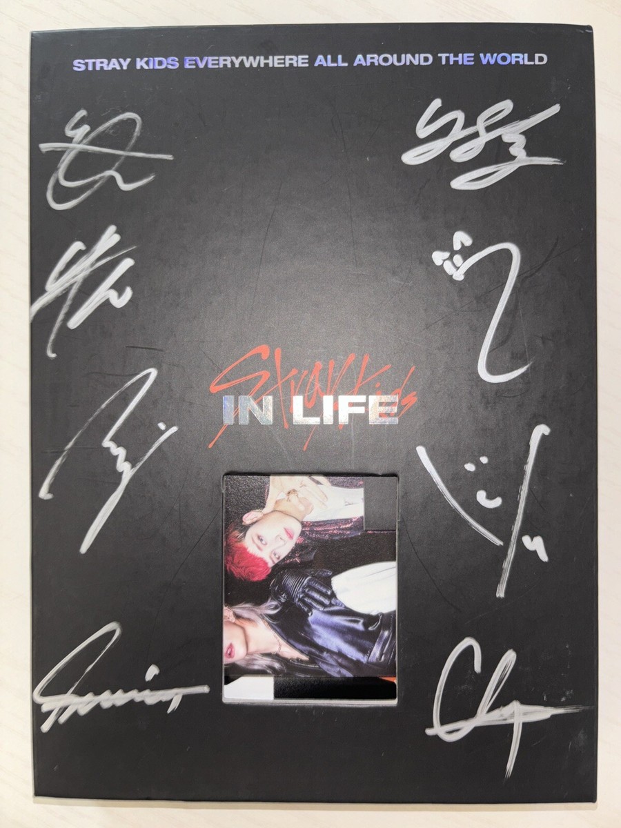STRAY KIDS [IN LIFE] Autographed Signed Limited Album