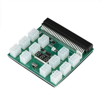 1600W Breakout Board for HP PSU GPU Mining BTC ZEC ZCASH ETH DPS-1200FB A