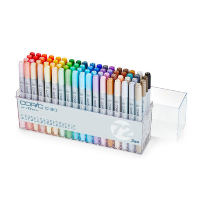 Copic Chao Start 72 Color Set / Alcohol marker / From Japan