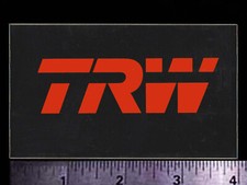 Trw - Original Vintage 1970s 80s Racing Decalsticker - 4 Inch Size