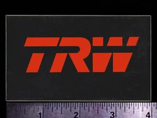 TRW - Original Vintage 1970's 80’s Racing Decal/Sticker - 4 inch size
