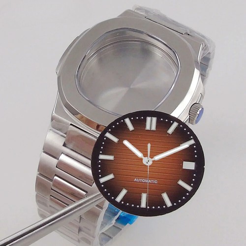 Apto para Relojes Serie NAUTILUS NH35 Estuche de Reloj Impermeable 316L MOD Accesorios - Imagen 12 de 50