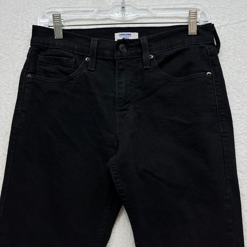 Denizen Levi's 216 Slim Fit Jeans Men's Size 28 x 29 - Black Denim Stretch Low - Picture 2 of 13