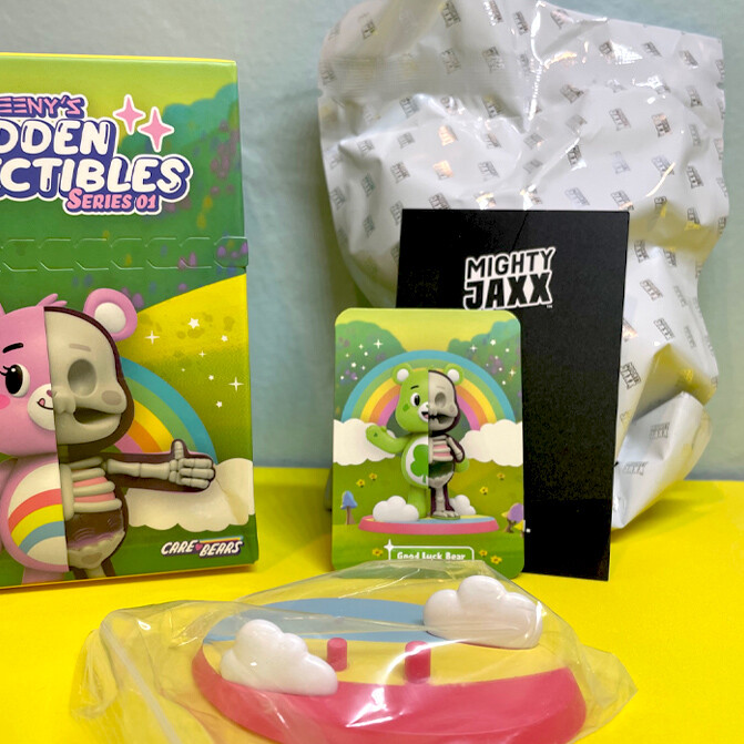 レア！ジャック＆ガス♡オーナメント♡クリップタイプ♡箱付き Might Jaxx Hidden Dissectibles CARE BEARS mini figure New cute