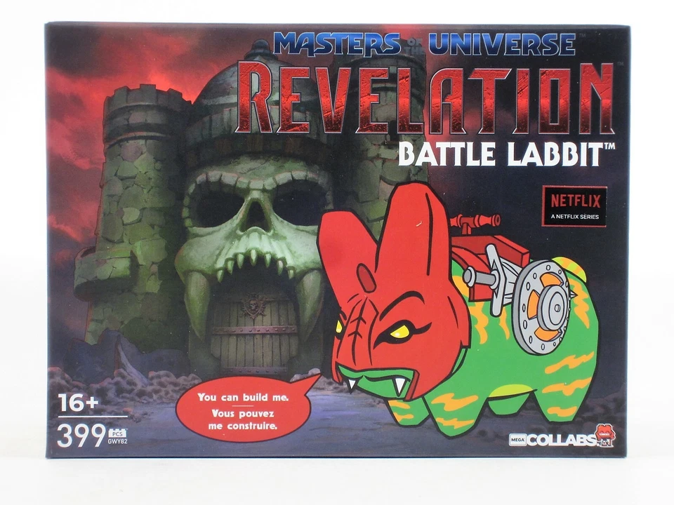 SDCC 2021 Masters of the Universe Revelation BATTLE LABBIT Kozik Mega 399 pcs - Image 2 of 4