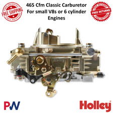 Holley 465 Cfm Classic Carburetor Aluminum Vacuum Secondariesor - 4160 Model