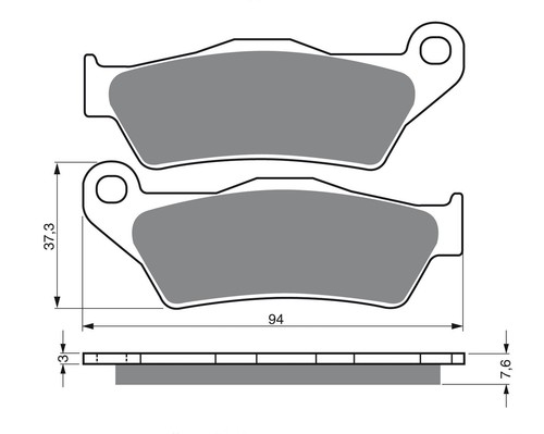 TRW MCB 648 Plaquettes de Frein Avant Adapté Pour Husaberg Fe 390 Bj.10 - 12 - Imagen 2 de 2
