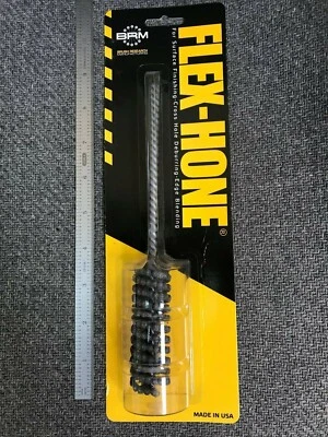 FLEX-HONE 7/8" 240 GRIT SILICONE CARBIDE FLEX HONE BRUSH RESEARCH (22MM) BC7824 NEW