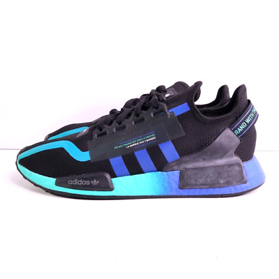 adidas NMD R1 V2 Gradient Mens Running Black Shoes Boost Nomad FY5913 Size 13