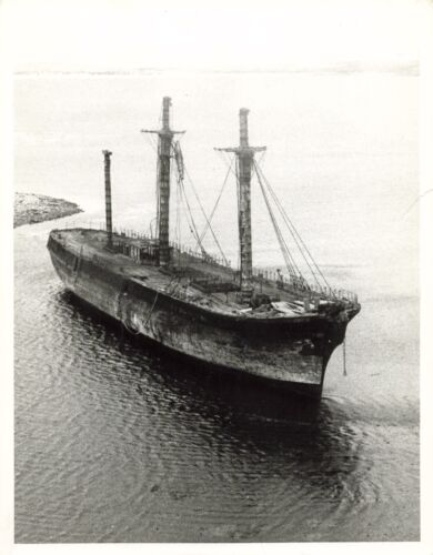 Grande-Bretagne livraison à vapeur 1968 photo de presse îles Malouines Isambard Brunel P104b - Photo 1/4