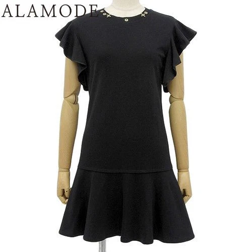 LOUIS VUITTON（LV） LOUIS VUITTON Black Frill Mini pezzo unico XS autentico dal Giappone