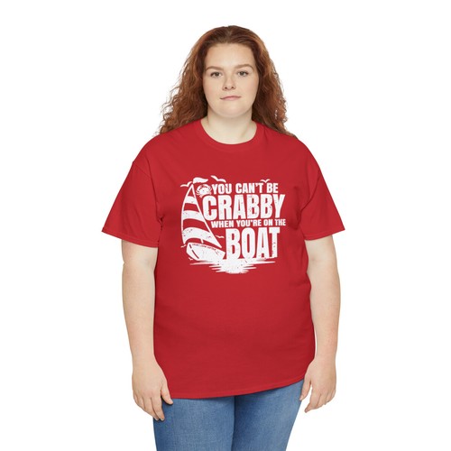 Can't Be Crabby on the Boat schweres Baumwoll-T-Shirt - Bild 188 von 193