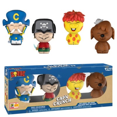 Dorbz: Cap'n Crunch, Jean Lafoote, Crunchberry Beast, Seadog 4-pack