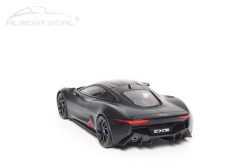 Almost Real 1:18 AR Jaguar C-X75 2015 Metal Diecast Car Model Collection Black - Image 4 of 4
