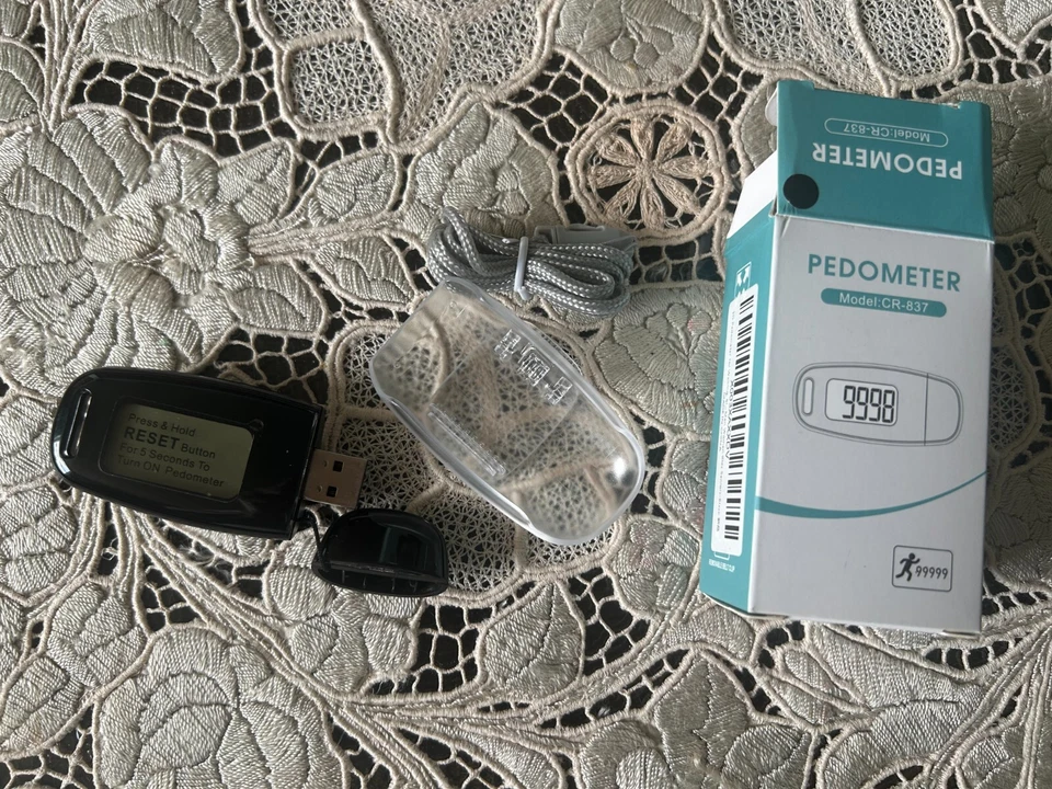 New Sealed Morin Pedometer Model CR-837 Step Counter - Image 2 of 4