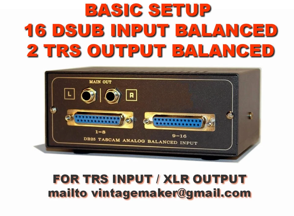 Order Your Analog Studio Summing Mixer 4-8-16-32-64 Inputs - Customize Your Box! - Image 3 of 4