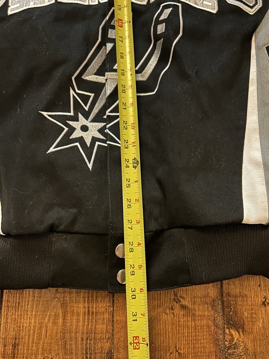 SPURS ロゴ プリント カジュアルジャケット San Antonio Spurs NBA Stitched Sewn Logo Championship Coat