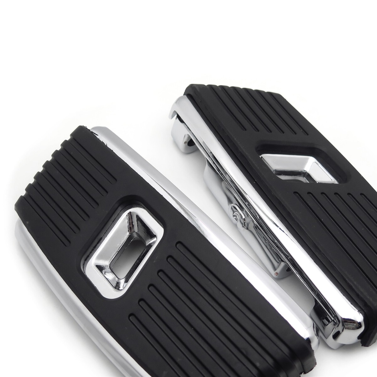 Square Hana Passenger Footboard FloorBoard For Harley Touring