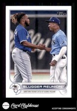 2022 Topps #329 Slugger Reunion Guerrero Jr. / Franco