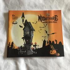Nightmare Before Christmas Deluxe Haunted House Building Set Manual Instructions