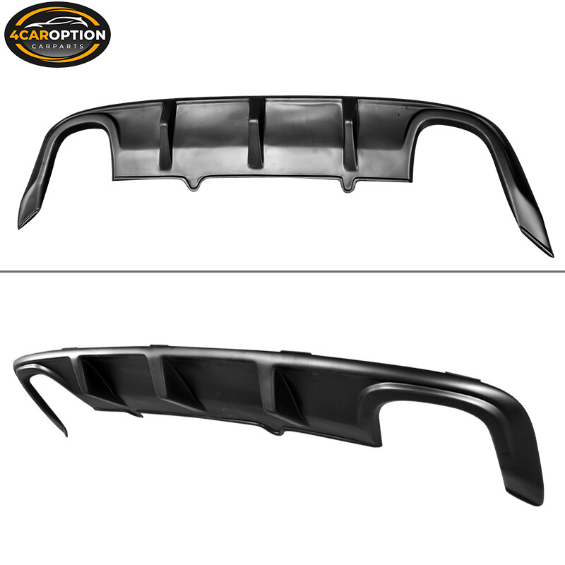 Fits 2009-2012 Volkswagen CC R-Line PP Rear Bumper Lip Diffuser Spoiler ...