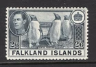 M23999 Falkland Islands 1938 SG160 KGVI: 2/6d slate LMM, Cat £65