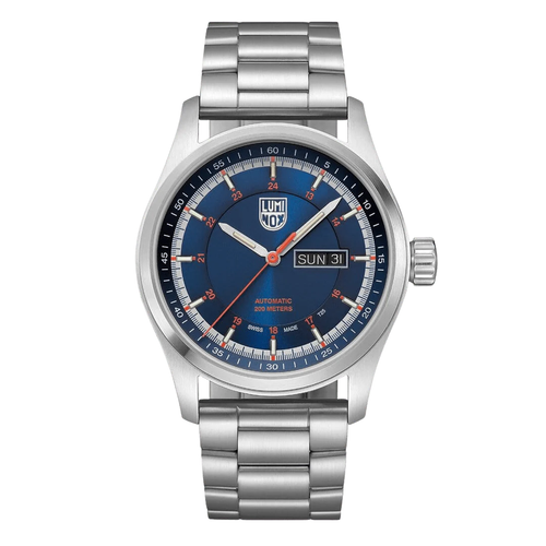 Luminox XL.1904 Men's 44mm Atacama Field SELLITA SW 220 AUTO Blue Dial SS Watch - 第 2/6 張圖片
