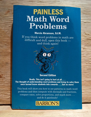 Painless Math Word Problems (Painless Series) - Paperback - GOOD