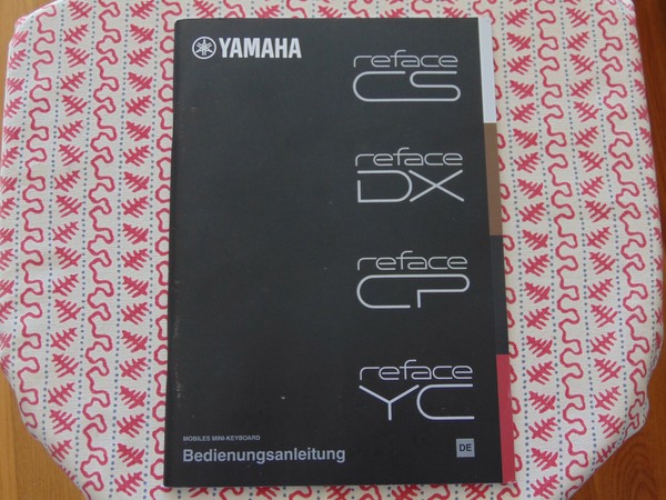 Yamaha Reface Bedienungsanleitung / reface cs reface dx reface cp reface yc
