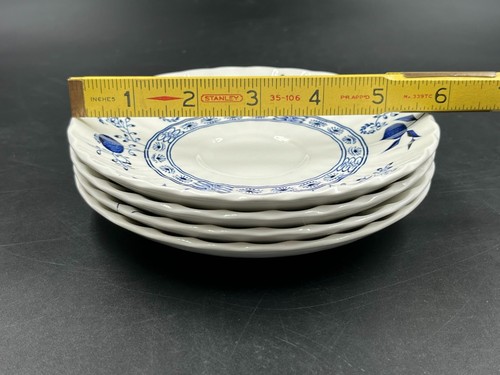 Vtg Blue Fjord/Meakin Nordic Tea Service for 4 England Ironstone - Picture 14 of 16