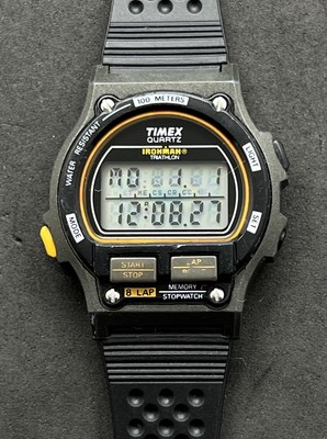 Vintage 1989 TIMEX Ironman Triathlon Women's 32mm Digital Watch