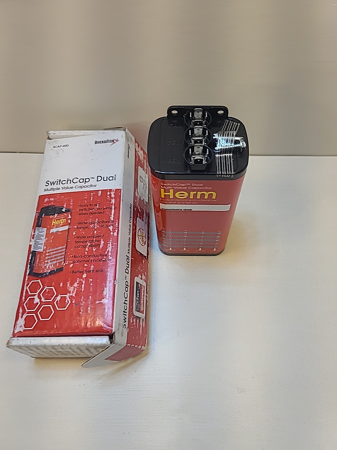 DiversiTech SCAP‑600 SwitchCap Dual Capacitor – New, Multiple Value