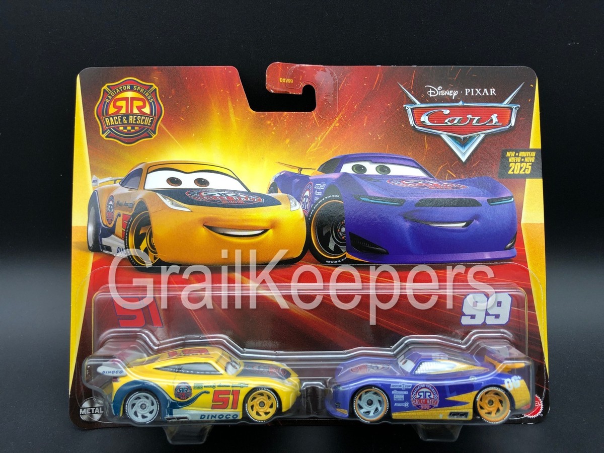 Disney Pixar Cars Race & Rescue Cruz Ramirez and Danny Swervez 2