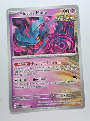 FLUTTER MANE 078/162 RARE TEMPORAL FORCES HOLO NM/M POKEMON