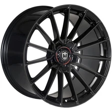 Curva Flow Forged CFF75 19x8.5 5x4.5" +38mm Gloss Black Wheel Rim 19" Inch
