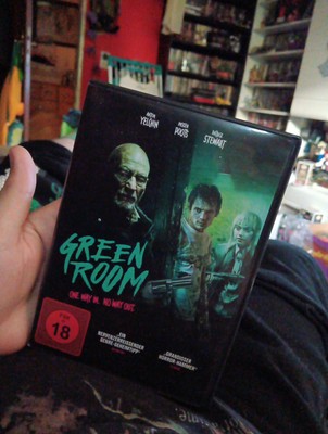 Green Room - One Way In. No Way Out. - DVD Horror Action Thriller Selten Rar Oop