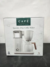 Café Specialty Drip Coffee Maker - Matte White (C7CDAAS4PW3) New