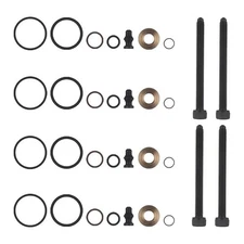 4PCS Injector Seal Washer Kits with Bolts for Audi A6 2000-2005 Auto Accessories