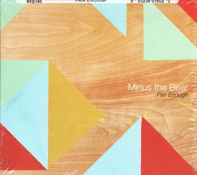 Minus the Bear Fair Enough CD USA Suicide Squeeze 2018 in Gatefold Kartenhülle