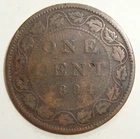 1894 Canada Large Cent — photo from another recent sale