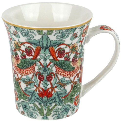 Juego de 2 tazas de China William Morris Strawberry Thief The Leonardo Collection - Imagen 5 de 5