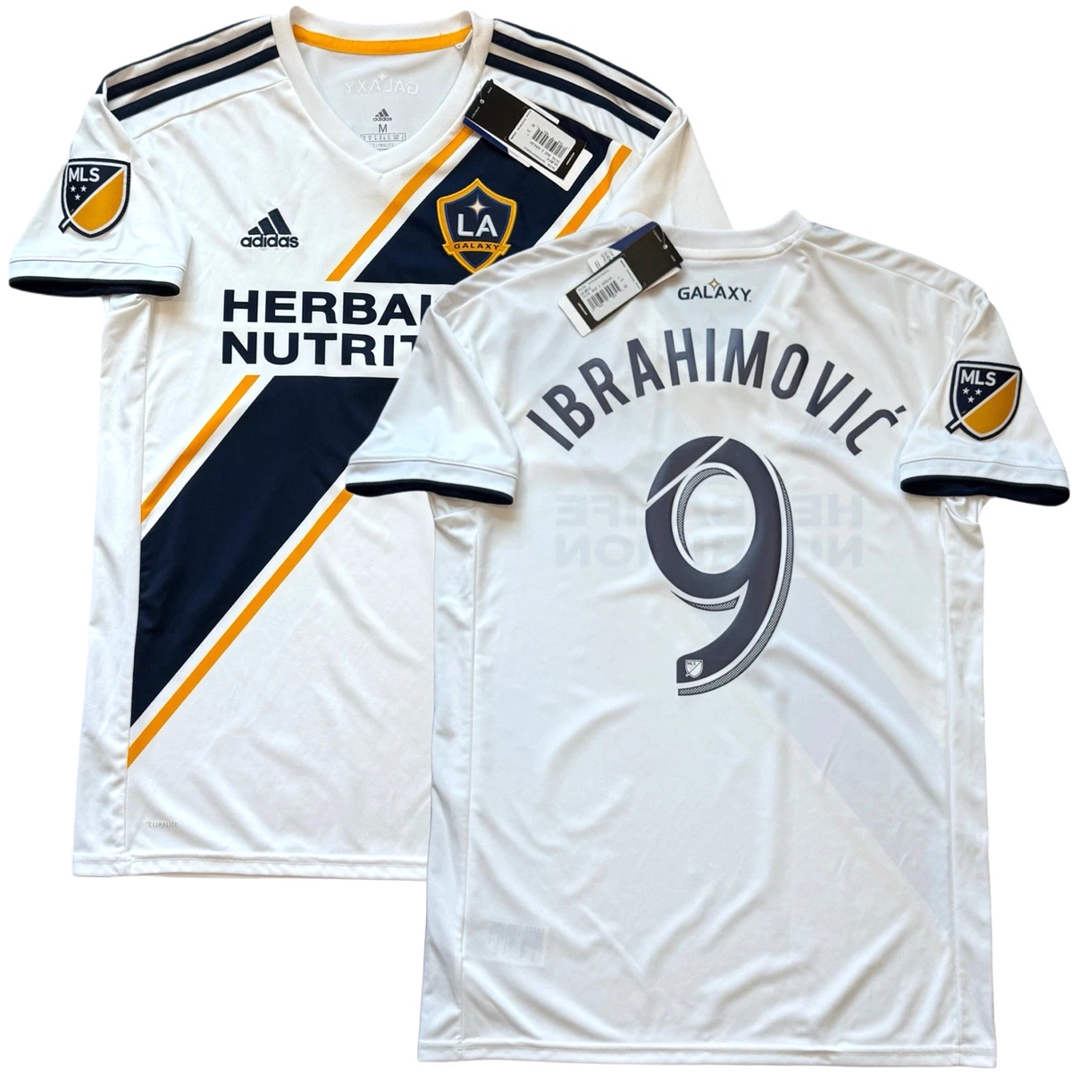 2018/19 LA Galaxy Home #9 Ibrahimovic Medium adidas Soccer Legend
