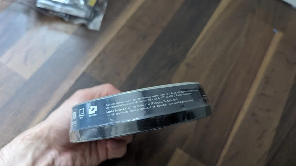 NEW TDK CD-RW DATA 10 PACK Spindle 80 Mins 700MB 4x-12x discs CDs rewritable - Image 4 of 4