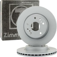 2X Zimmermann 250.1375.20 Bremsscheibe FüR Ford Mondeo CE CF CD