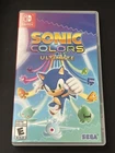 Sonic Colors Ultimate Standard Edition - Nintendo Switch - Complete - Tested