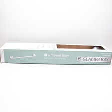 Glacier Bay Constructor 18 in. Towel Bar in Chrome