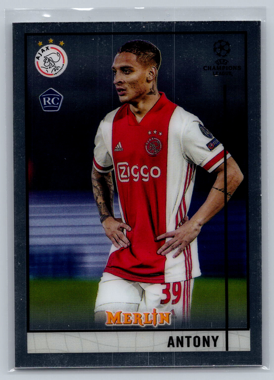 2020-21 Topps Merlin Collection Chrome UCL - Antony #45 (RC)