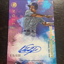 ⚾ ANTONIO GOMEZ  Auto #516/600 ⚾ 2021 Bowman Inception  #PA-AG New York Yankees