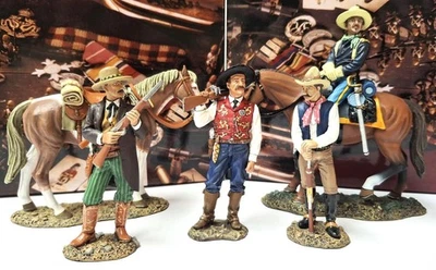 King & Country Five Western Figure Collection-Includes Retired Texas Ranger-NIB - Image 1 of 4